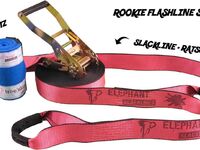 Rookie Flashline Set pink 15 Meter - Elephant Slacklines - Artikelbild