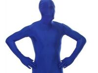 Morphsuit Blau - größe XL