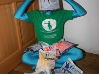 Morphsuit Zebra - größe XL - Artikelbild