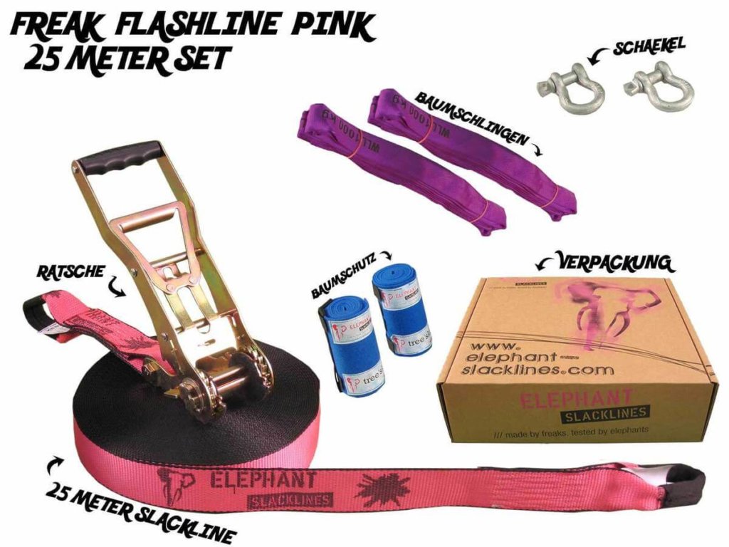 Freak Flashline Set in pink - 25 Meter