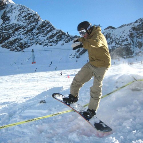 Snowboard auf der Gibbon Classic